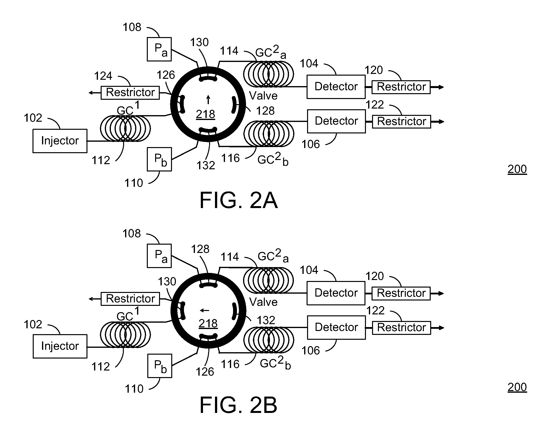 Apparatus and method for multi-dimensional gas chromatography