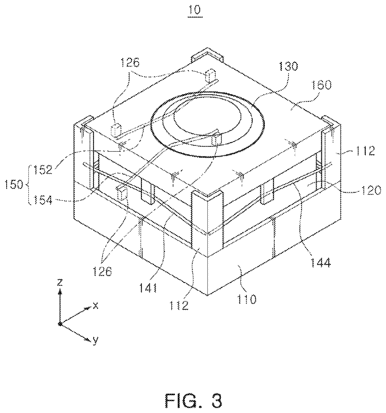 Actuator of camera module