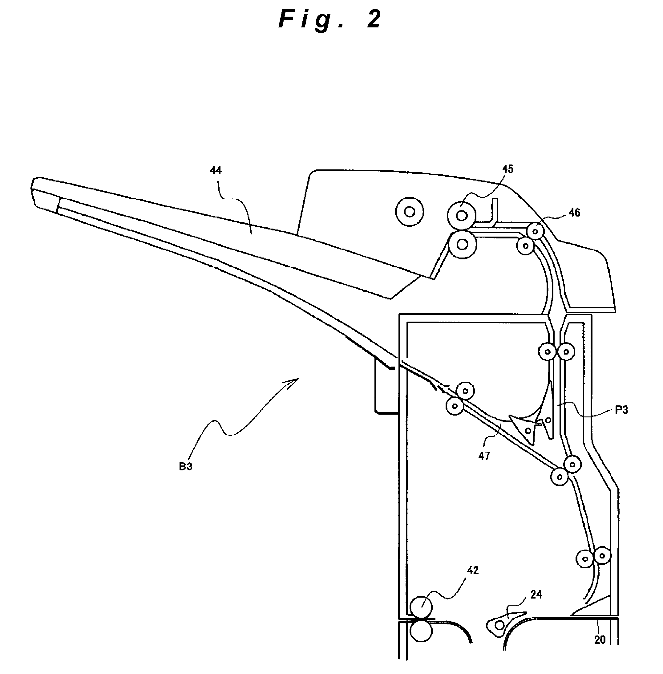 Sheet-folding apparatus and image-forming system equipped with the same