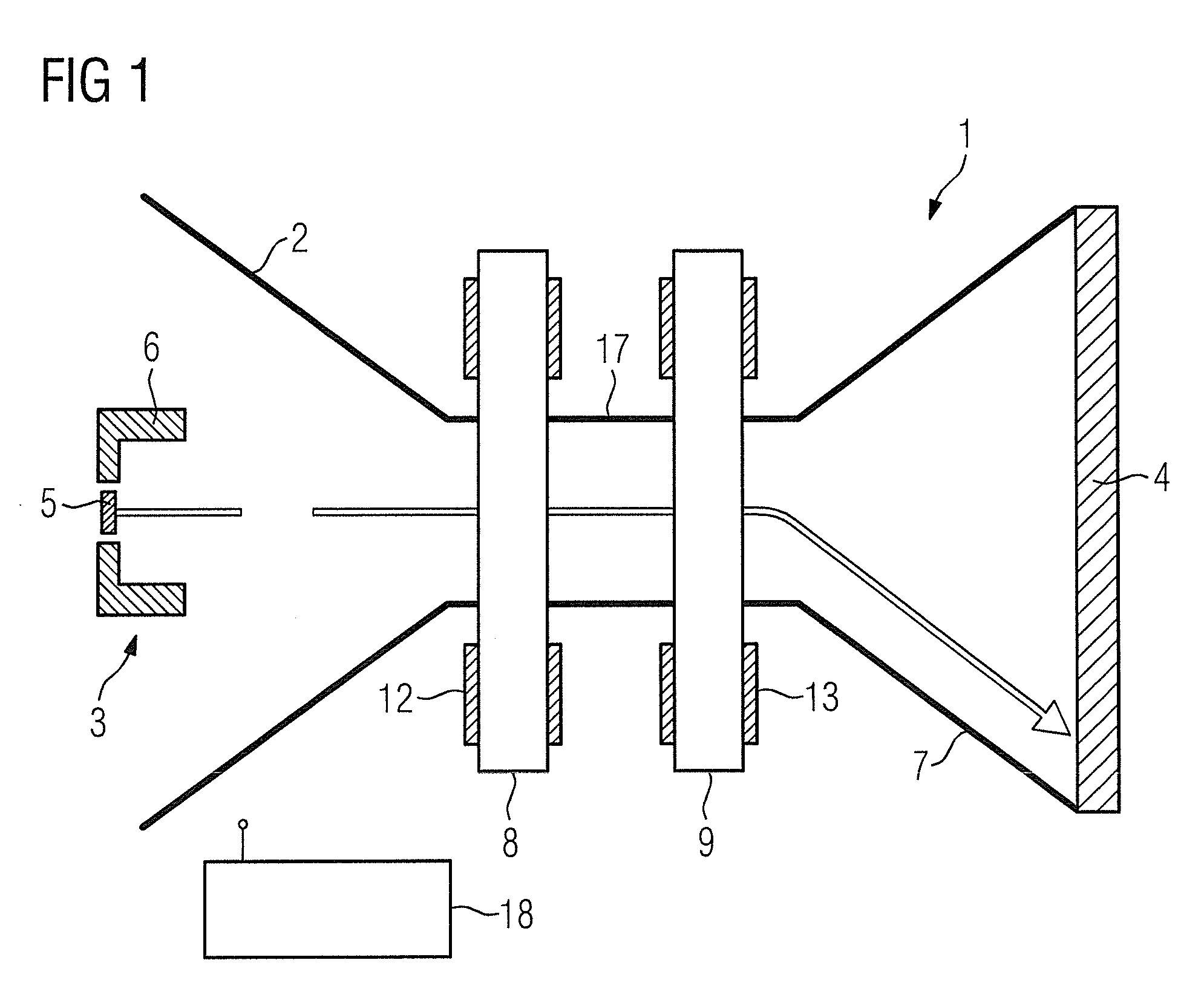 X-ray tube and method to operate an x-ray tube