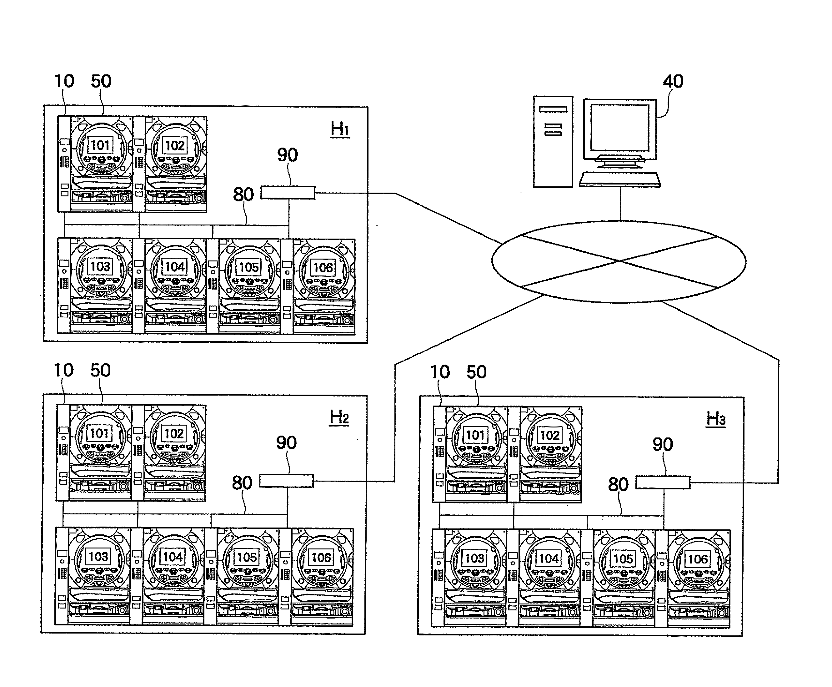 Peripheral apparatus, playing time measuring system and playing time measuring apparatus