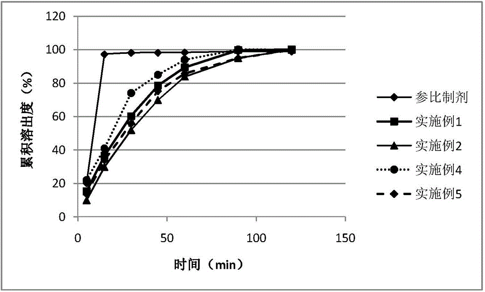 Trospium chloride composition and preparation method thereof