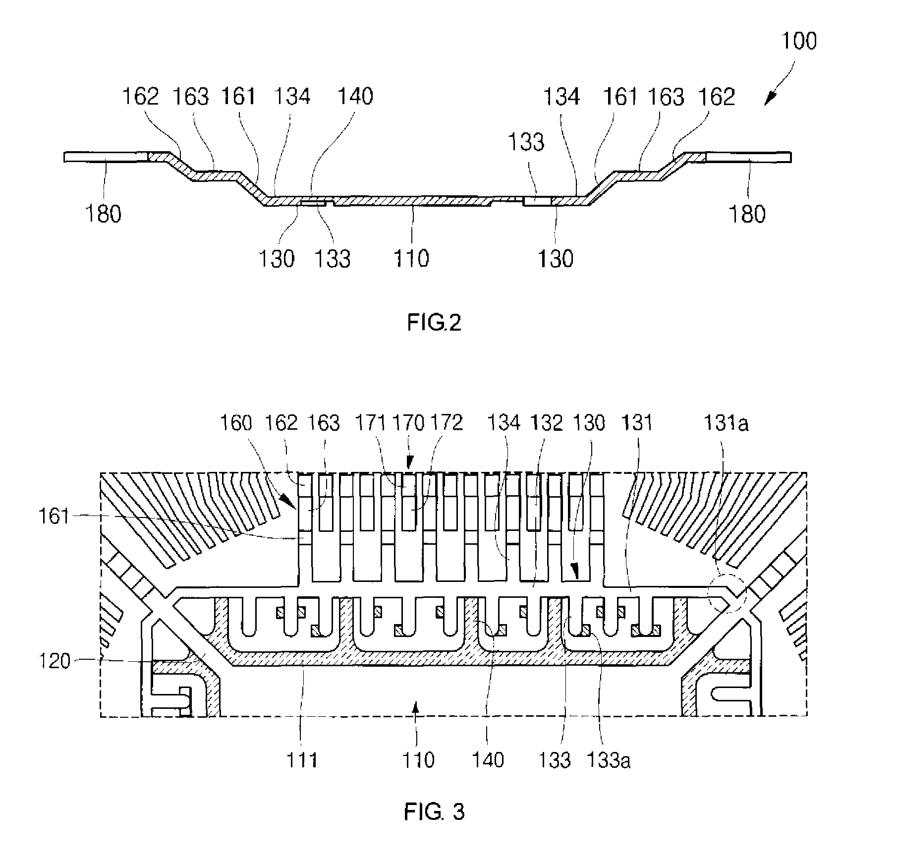 Increased I/O leadframe and semiconductor device including same