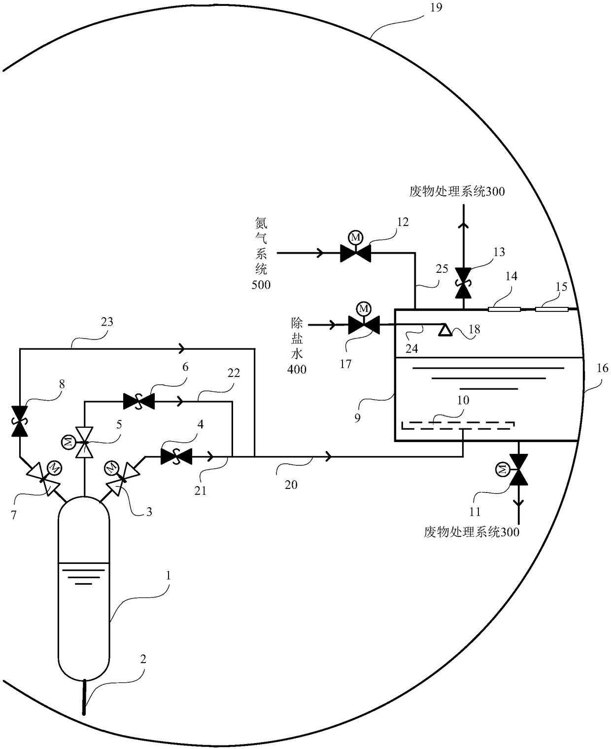 Pressure stabilizer relief system for deep-sea nuclear-powered underwater platform