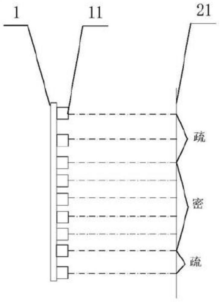 Multi-line laser radar based on multiple lasers and detection method using multi-line laser radar