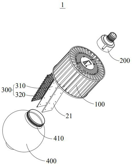 Heat dissipation device and fishing lamp