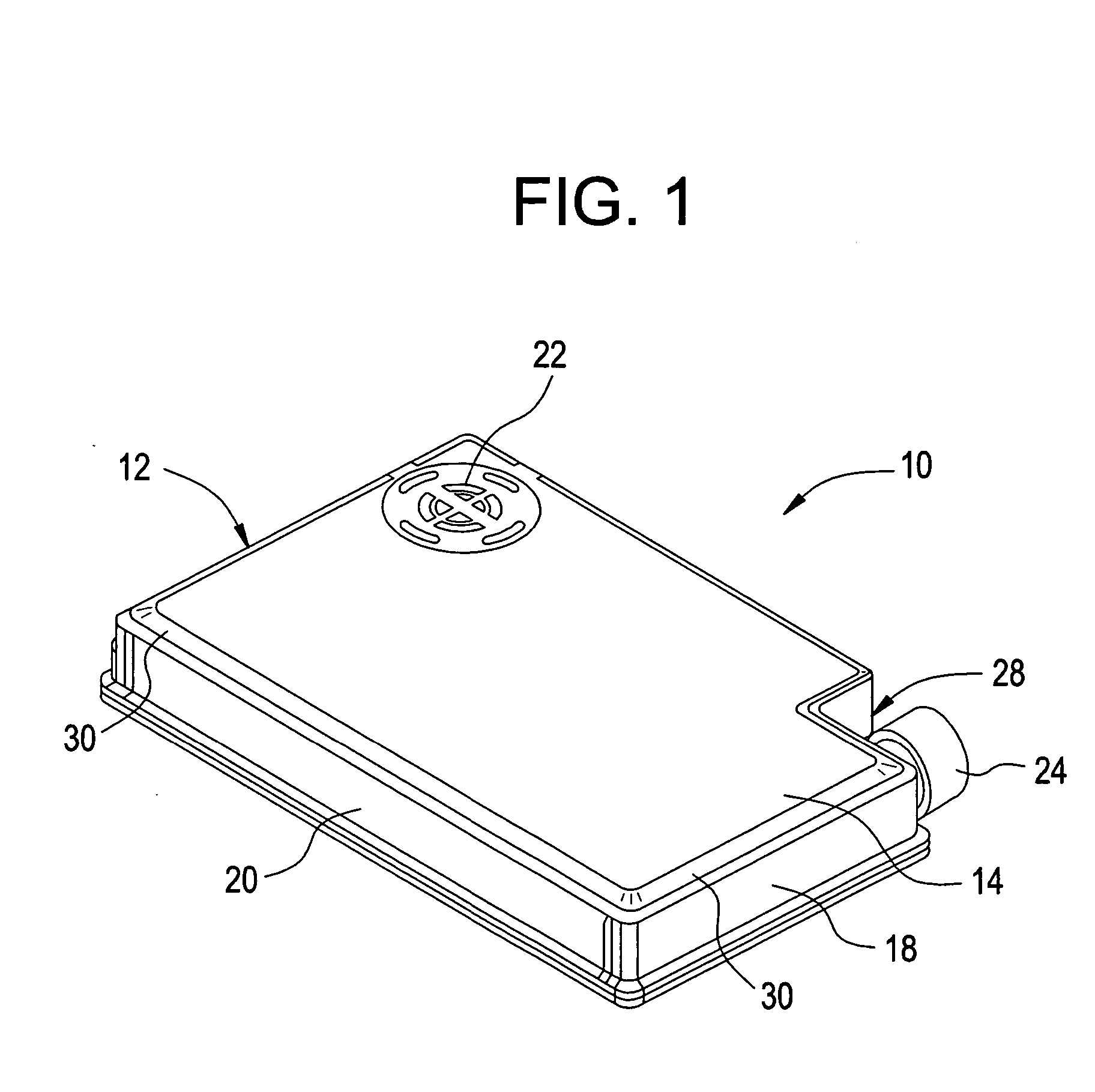 Cell cultivating flask