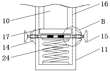 Sign device with stable supporting mechanism for pavement construction