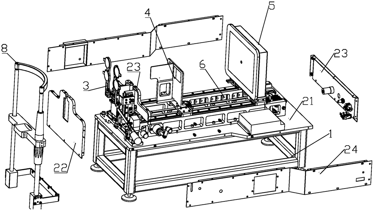 Rehabilitation treatment equipment used for improving eyesight in ophthalmology department