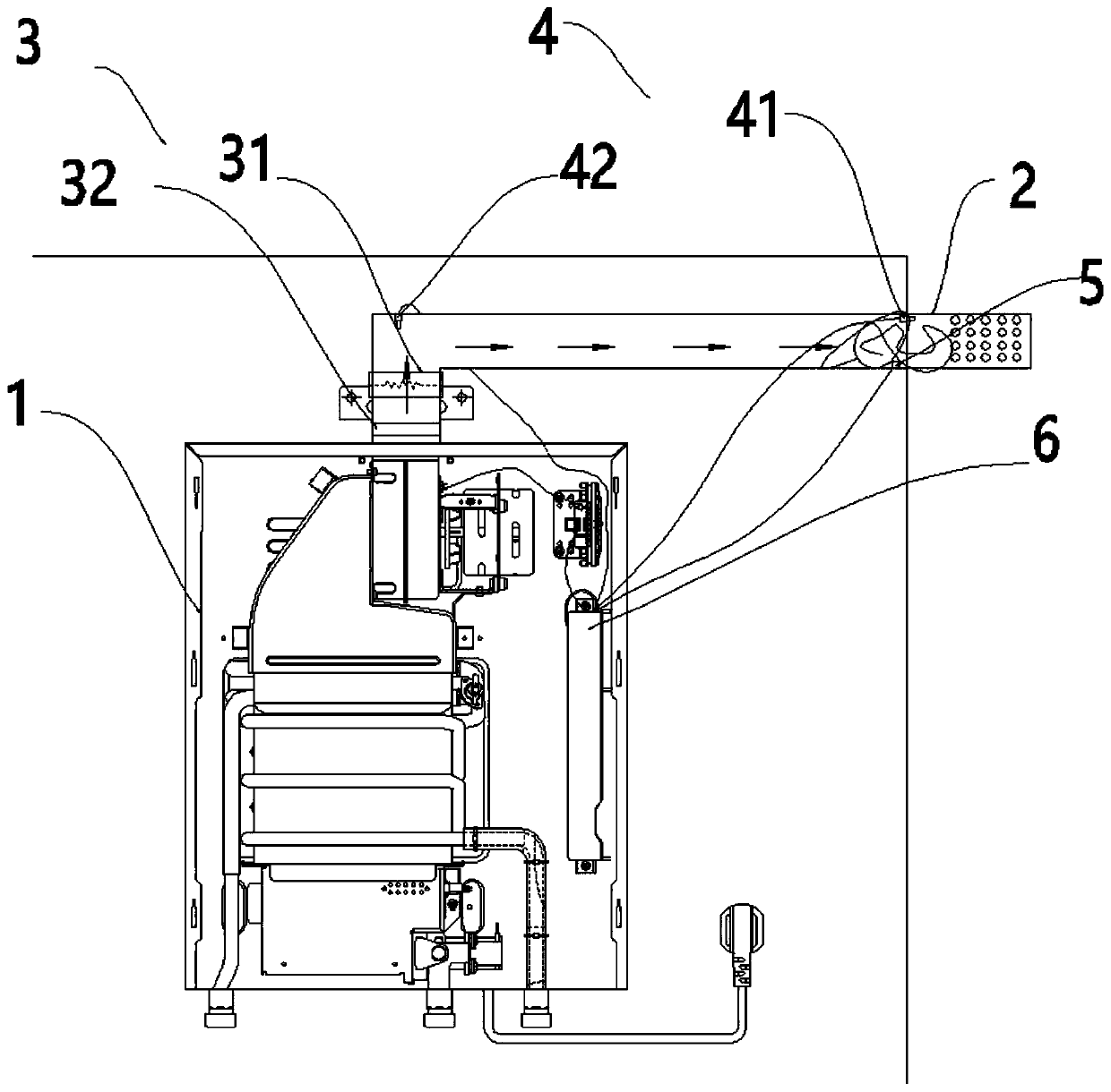 Anti-freezing gas water heater and control method thereof