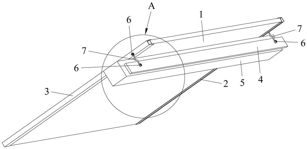 Double-frame BIPV photovoltaic roof tile and grounding method of double-frame BIPV photovoltaic roof tile