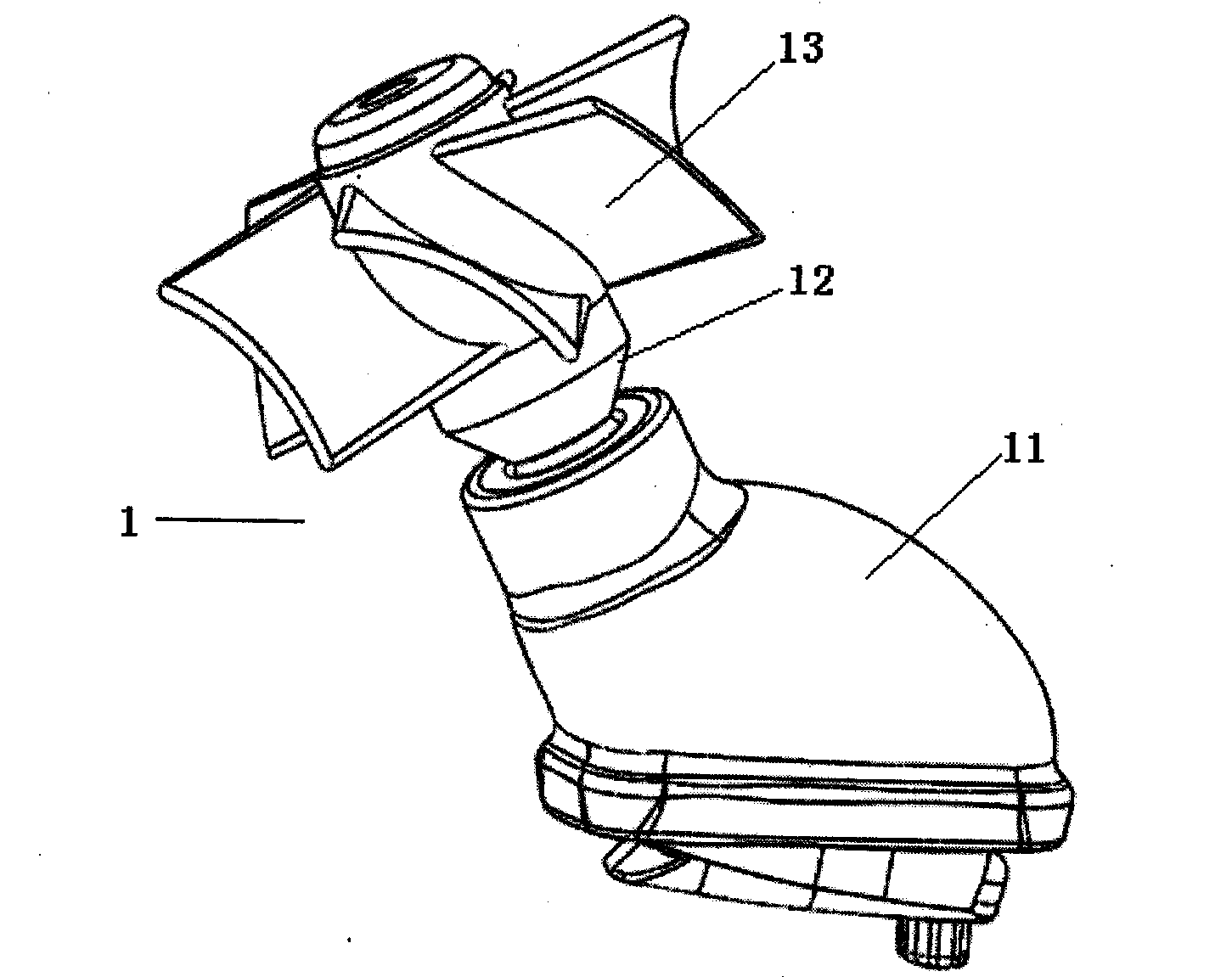 Universal hinge in-the-ear hearing aid