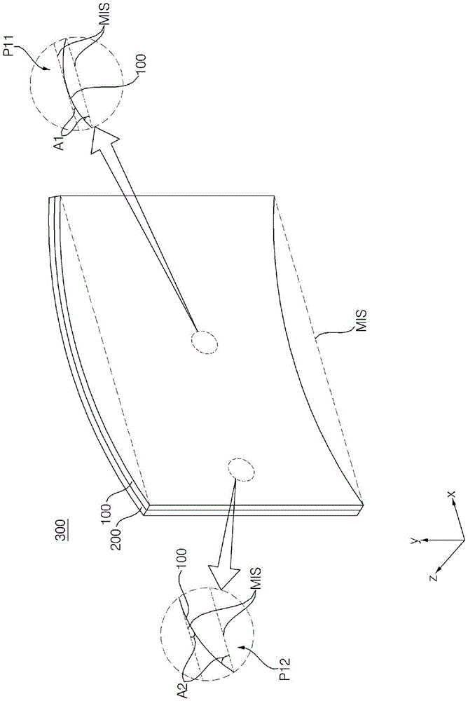 Touch panel and display device including the same