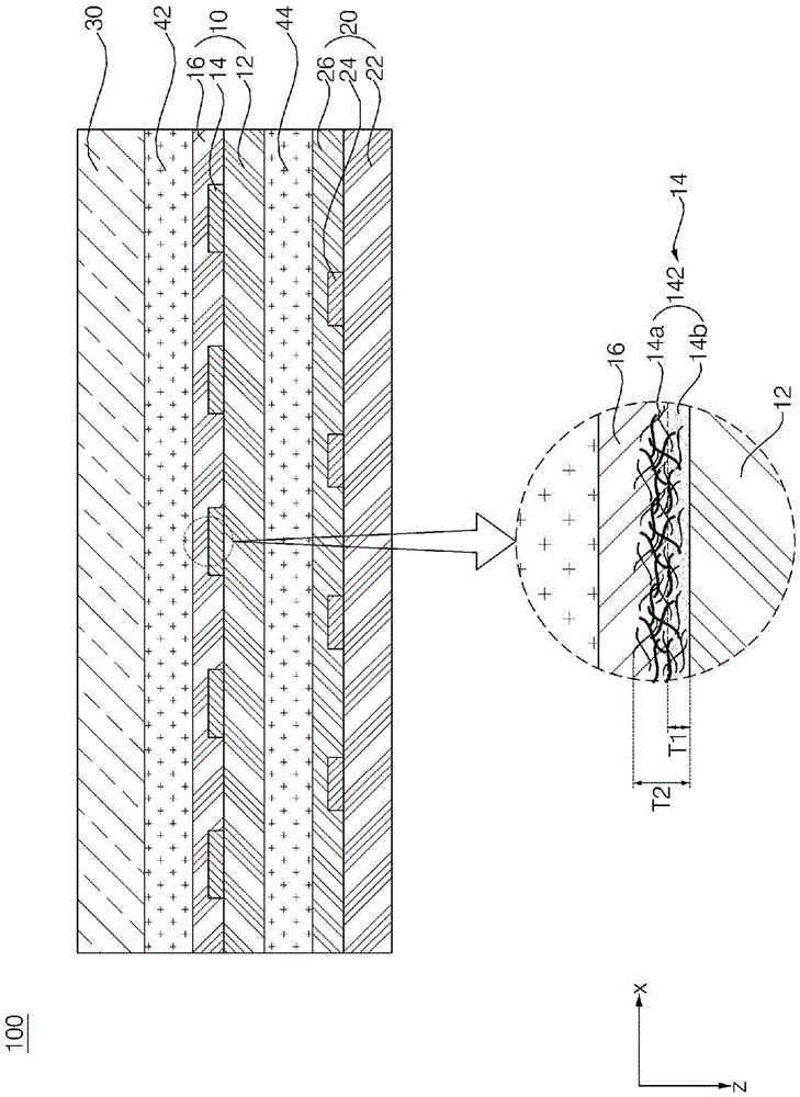 Touch panel and display device including the same