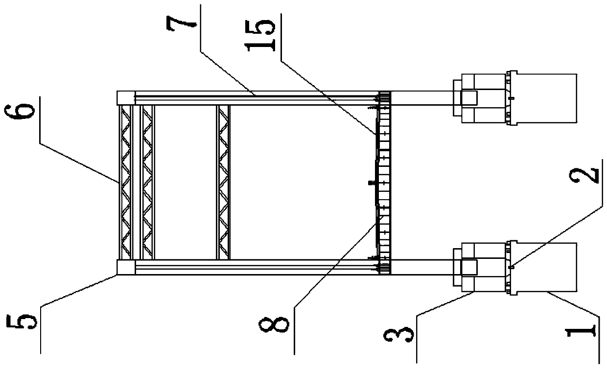 Single-arch-rib framing swivel construction steel box arch bridge and construction method thereof
