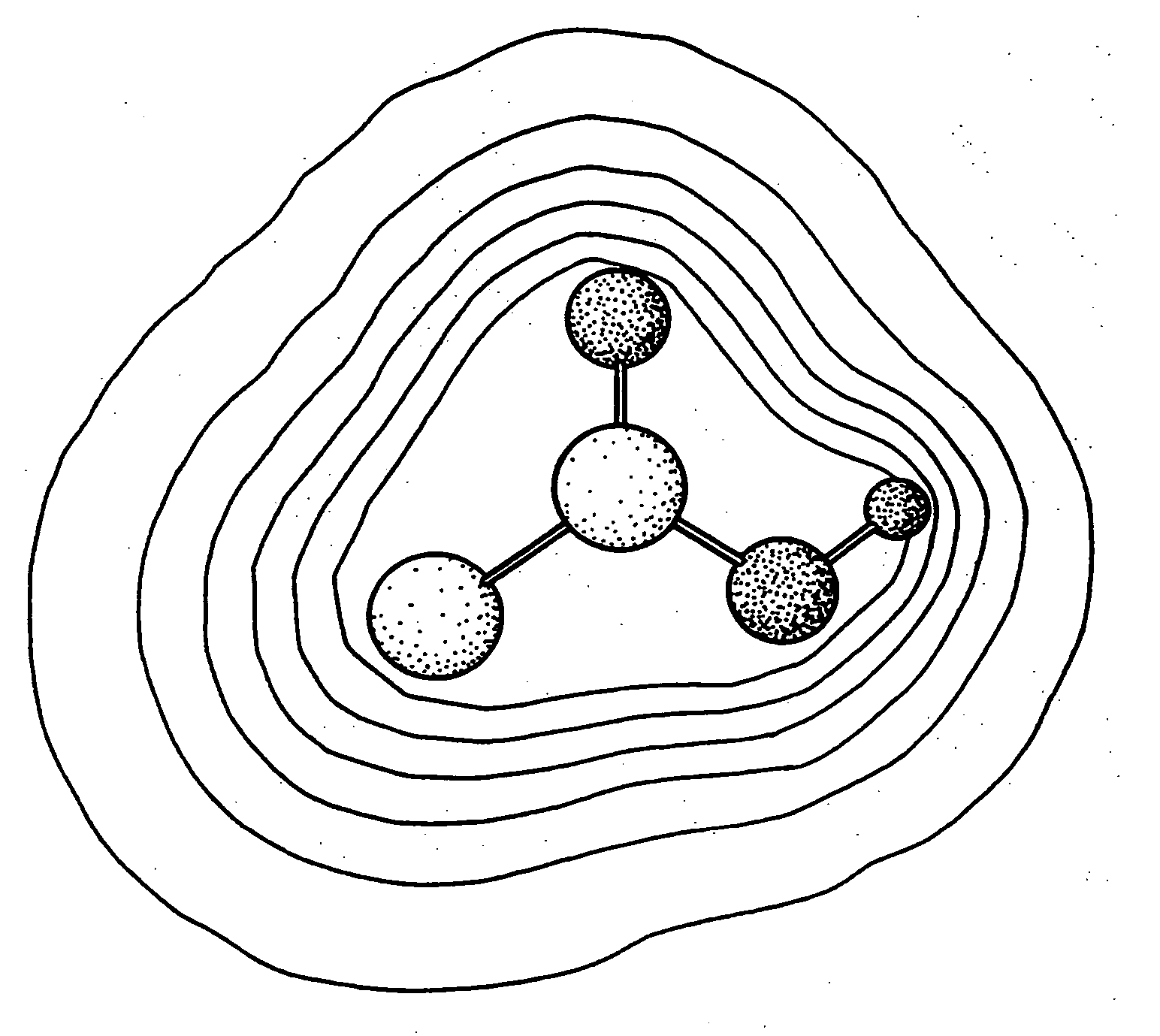 Ellipsoidal gaussian representations of molecules and molecular fields