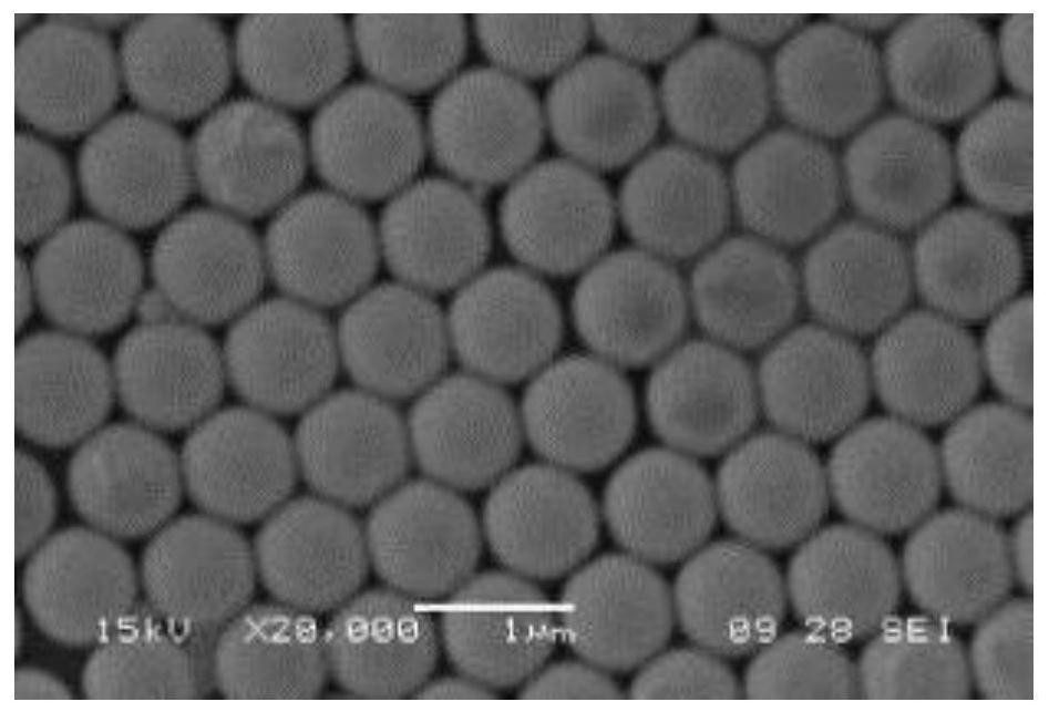 a tio  <sub>2</sub> /ps colloidal photonic crystal and its preparation method and application in humidity sensor