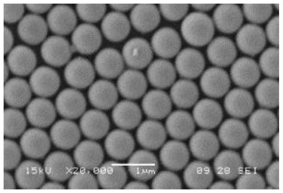 a tio  <sub>2</sub> /ps colloidal photonic crystal and its preparation method and application in humidity sensor