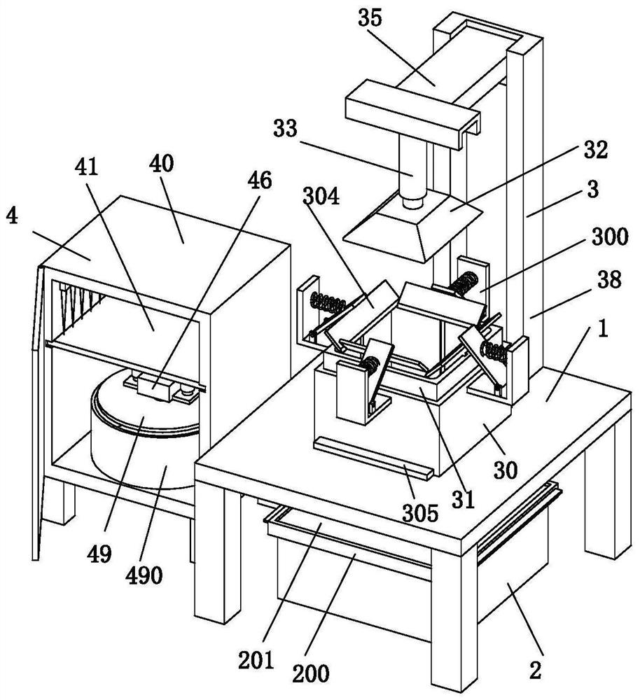 Squeezing and grinding device for common turnip food processing