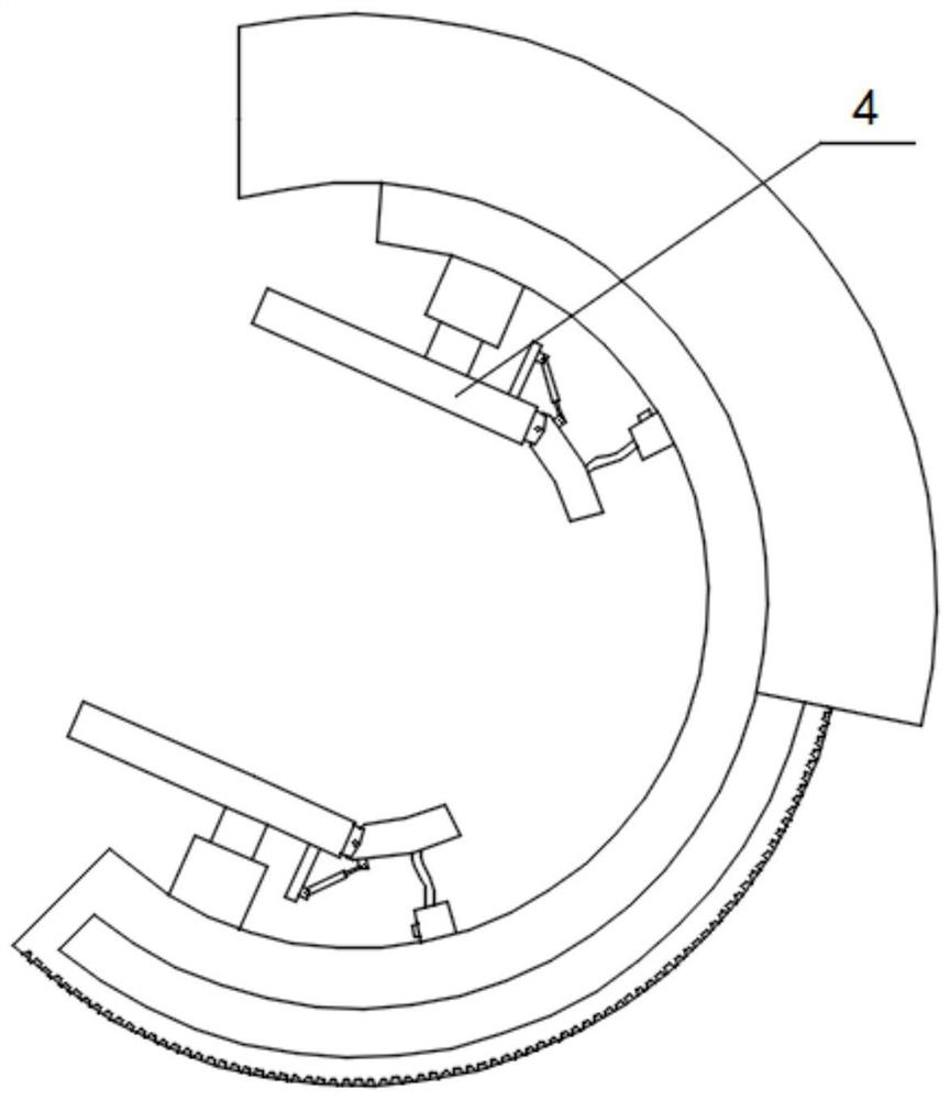 Grabbing mechanism and transfer device