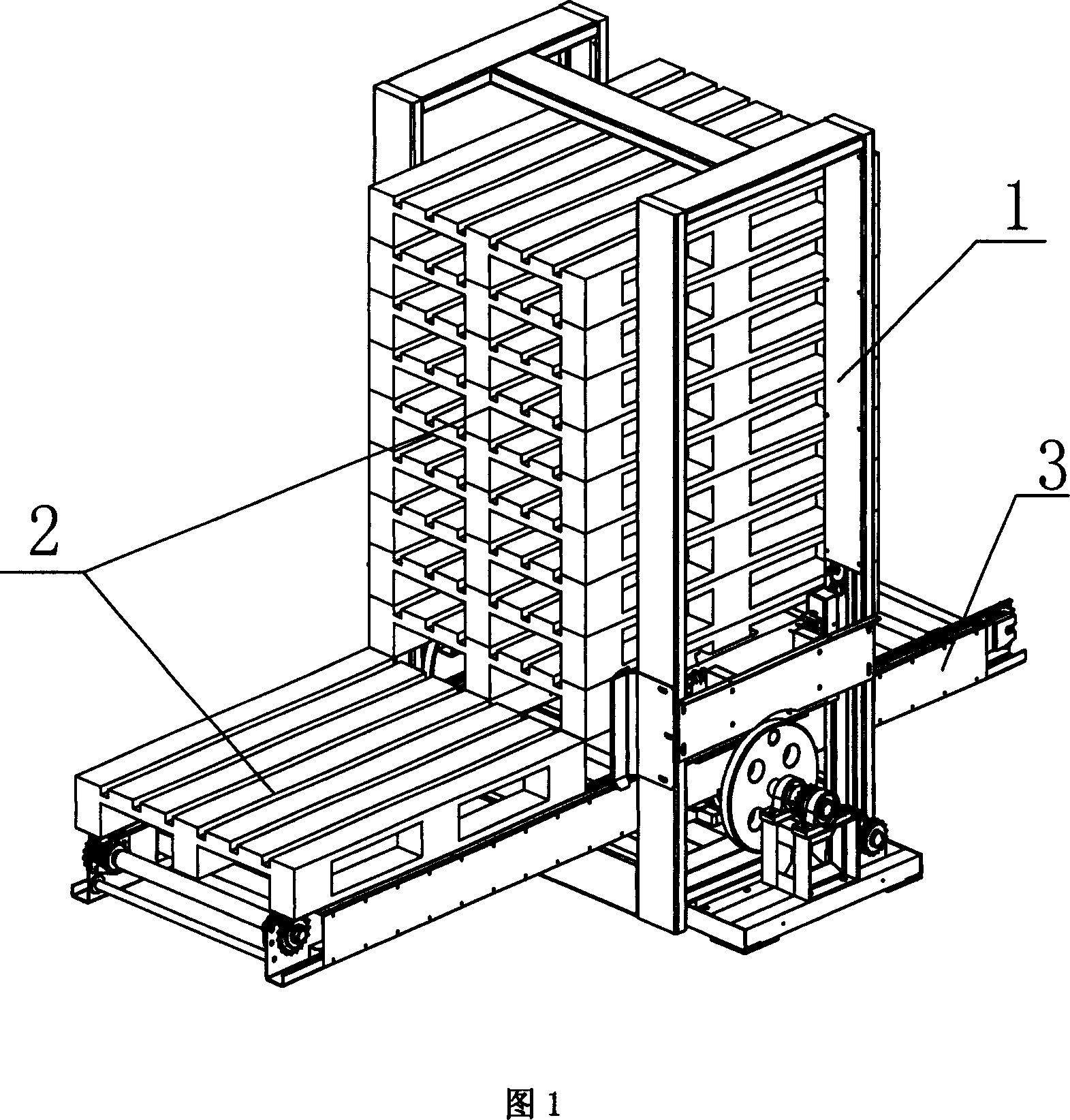 Hollow tray separator