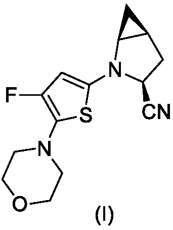 Bicyclo nitrile SSAO (semicarbazide-sensitive amine oxidase) inhibitor containing fluorine thiophene and application thereof