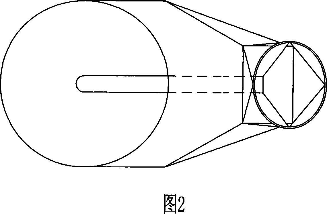 Humidifying tower tail structure