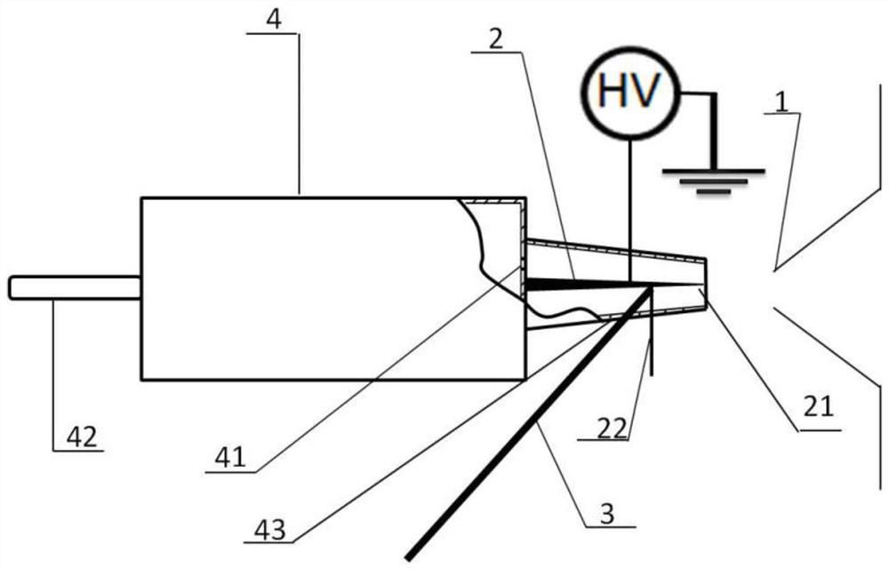 A liquid chromatography-mass spectrometry analysis method and its interface device