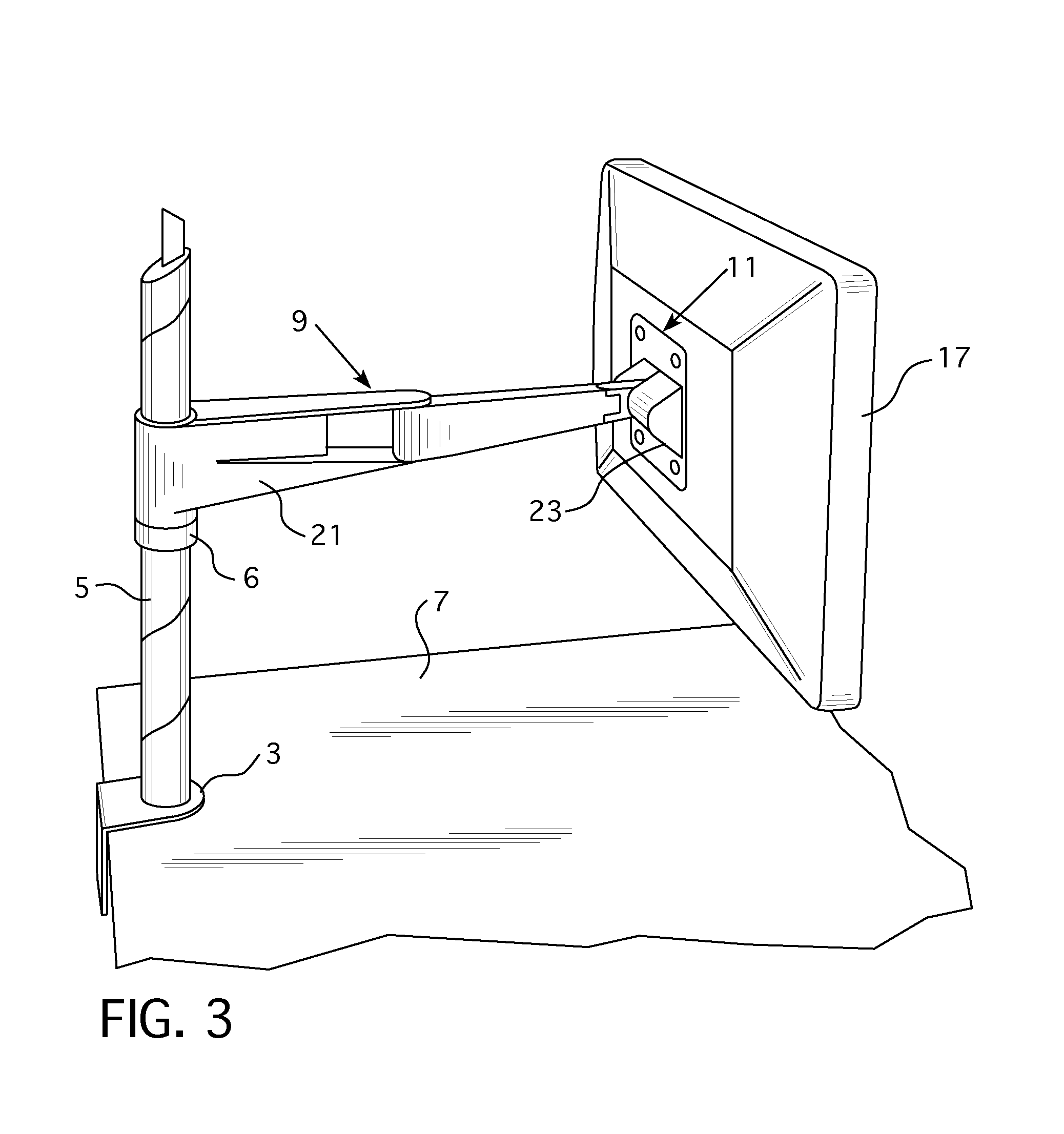 Friction adjustment mechanism for a support apparatus