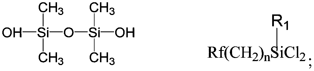 Perfluoroether-based polysiloxane and its preparation method and application