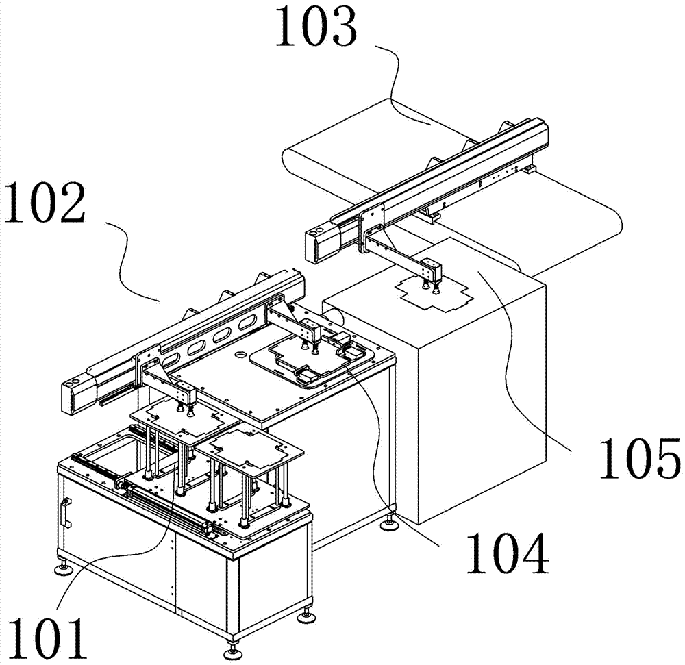 Accurate adjusting device before gelatinizing skin paper of paper box and gelatinizing system and gelatinizing method