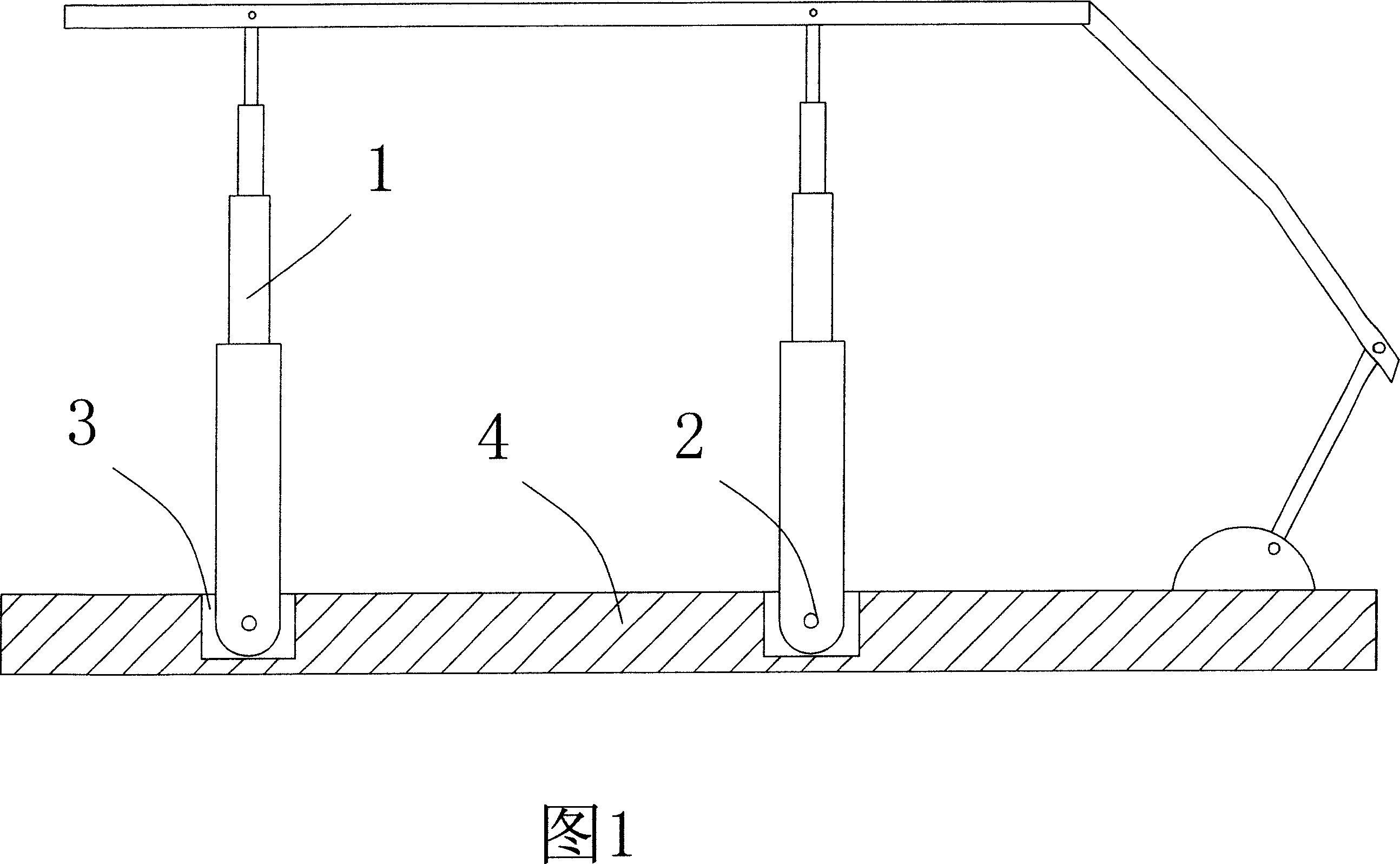 Method for preventing hitch of hydraulic support from being filled by crushed gangue