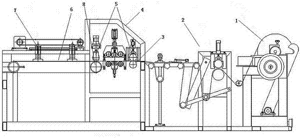 Ordinary woven bag bag opening, conveying equipment and method