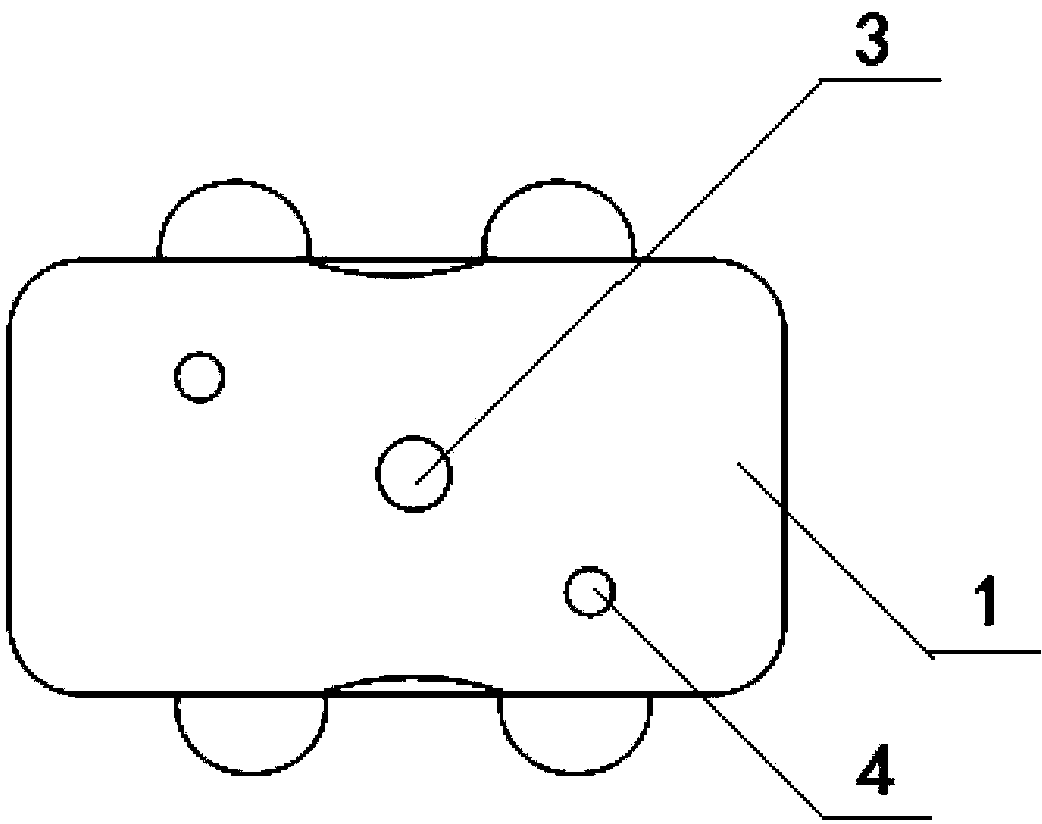 Shielding jig structure for spraying of mobile phone antennas