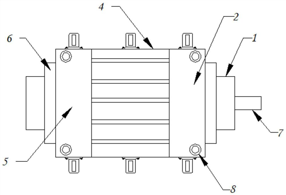 Multi-station fatigue life test bench