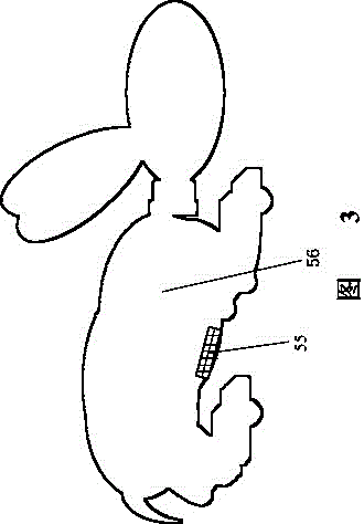 A walking mechanical rabbit dedicated to science popularization teaching for teenagers