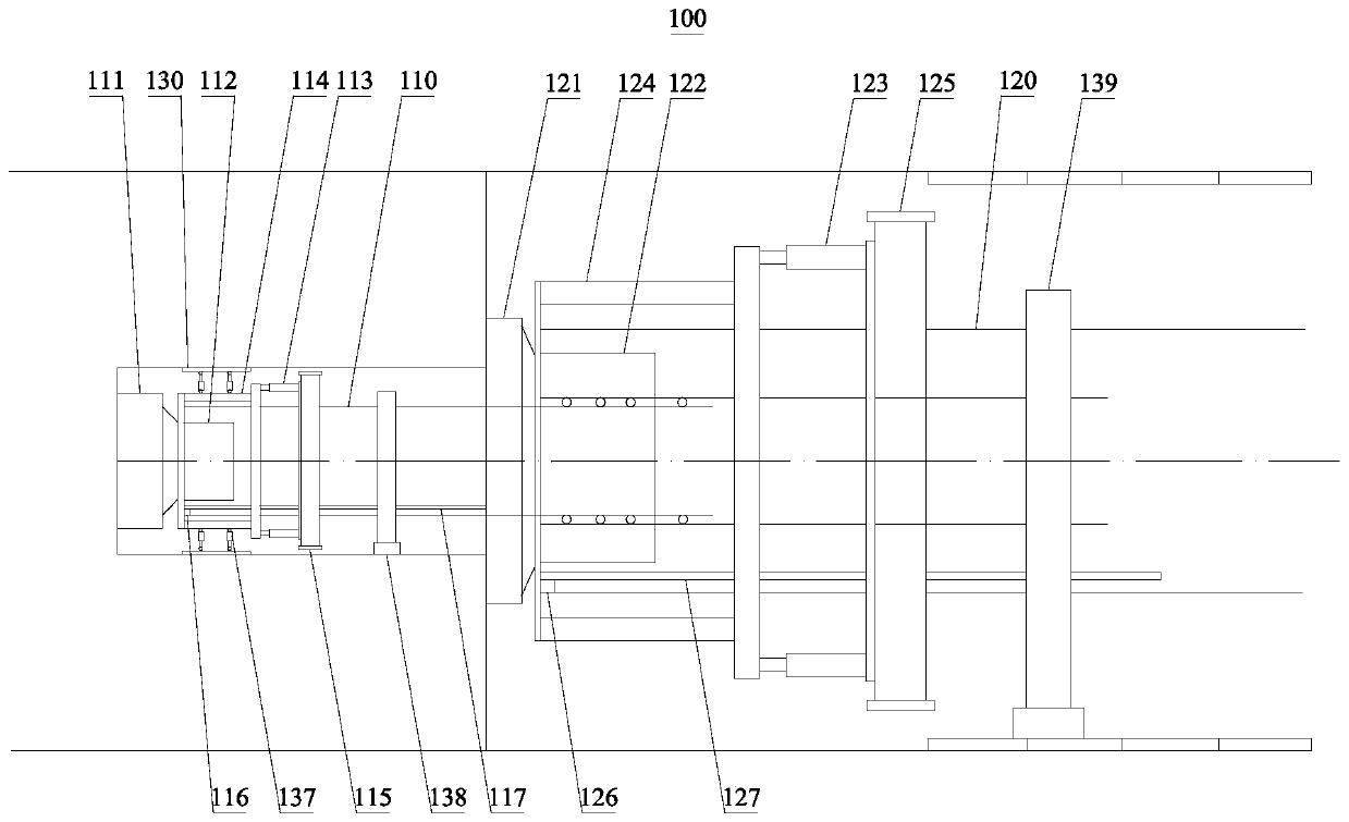 Combined tbm and rockburst pretreatment tunneling method to realize rockburst pretreatment