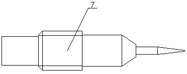 Thickness measuring tool for disc component with complicated structure