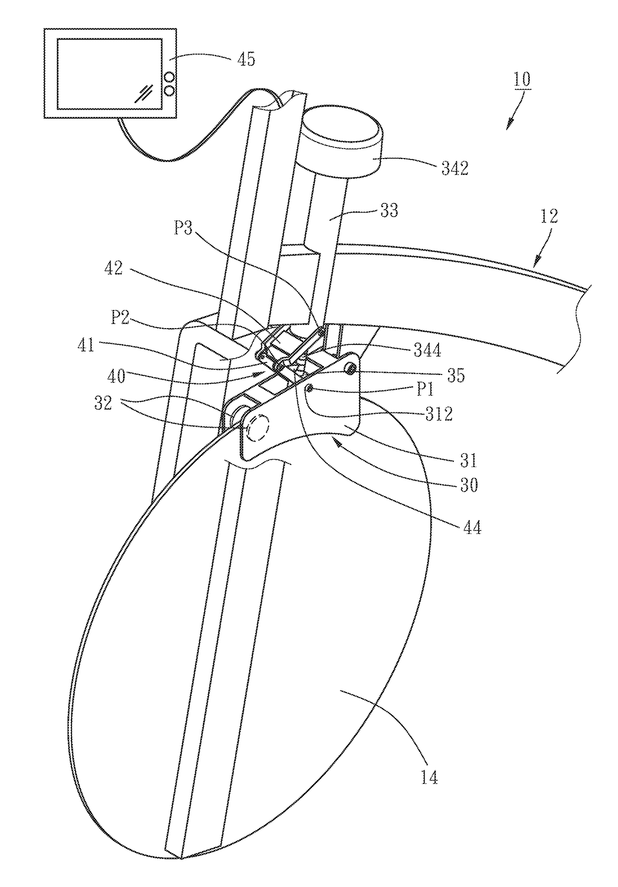 Resistance sensing mechanism for exercise equipment