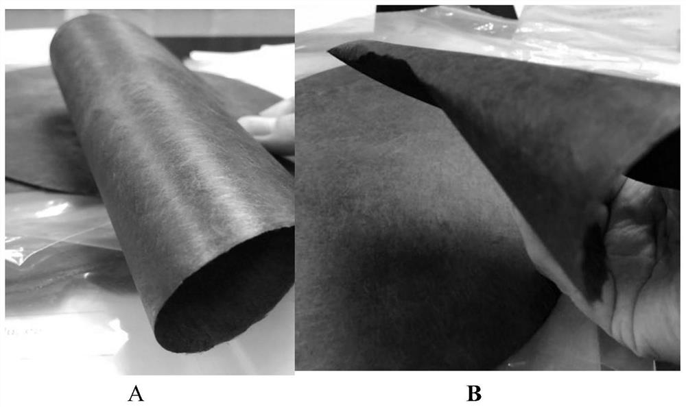 A kind of low-diameter high-strength polyacrylonitrile-based carbon fiber and preparation method thereof