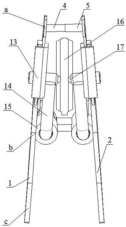 Device for measuring clamping force of planting apparatus by utilizing photoresistor