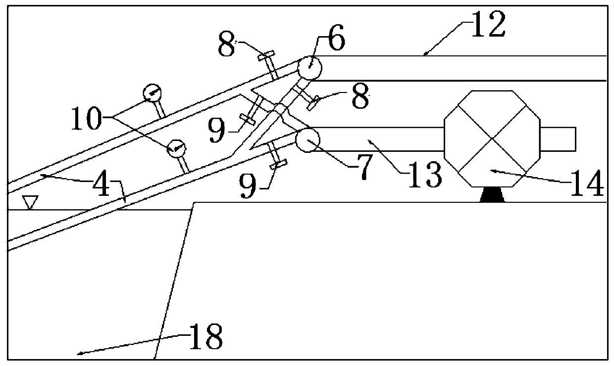 A vacuum pre-pressure leaching coupling cleaning ground treatment system