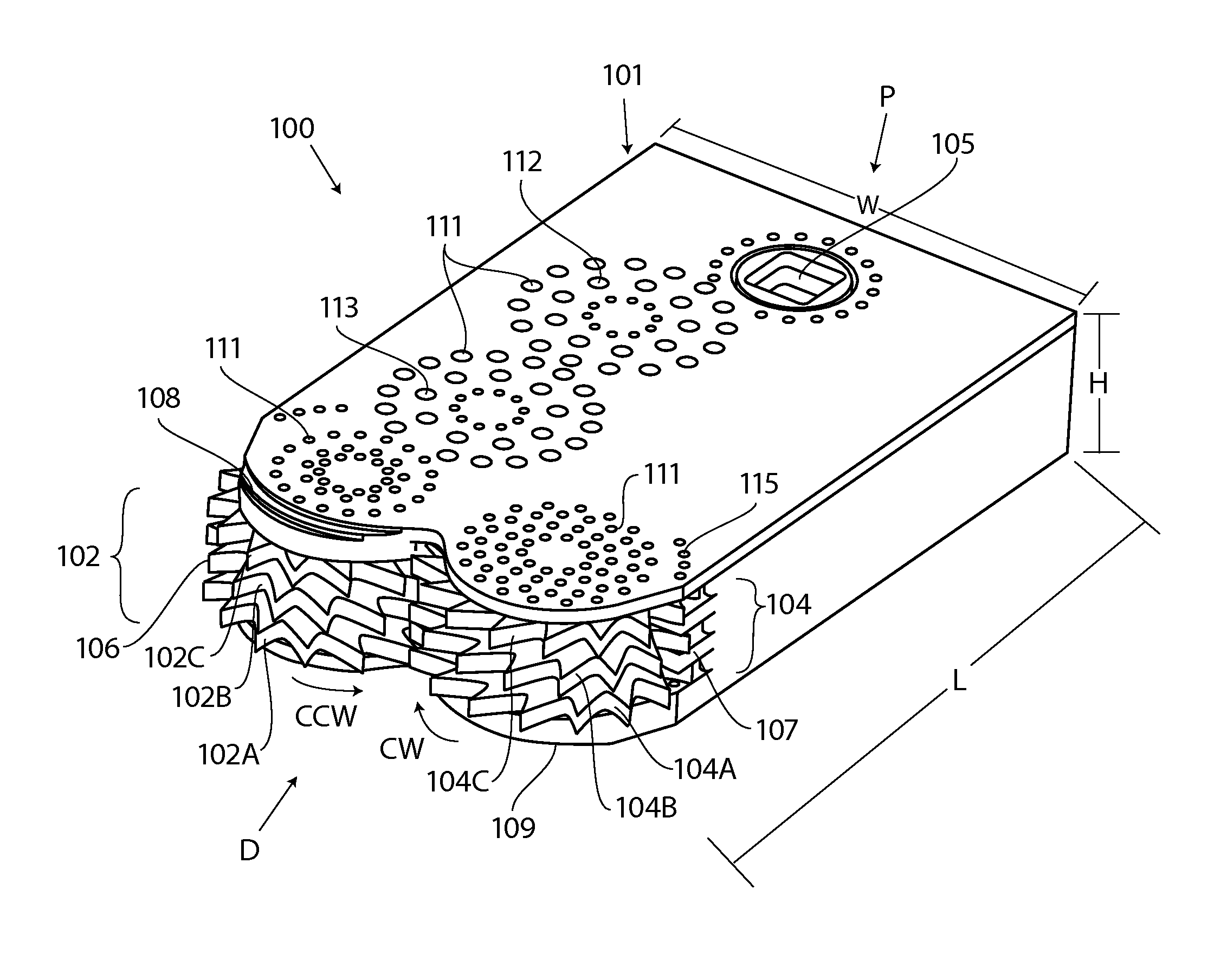 MEMS debrider drive train