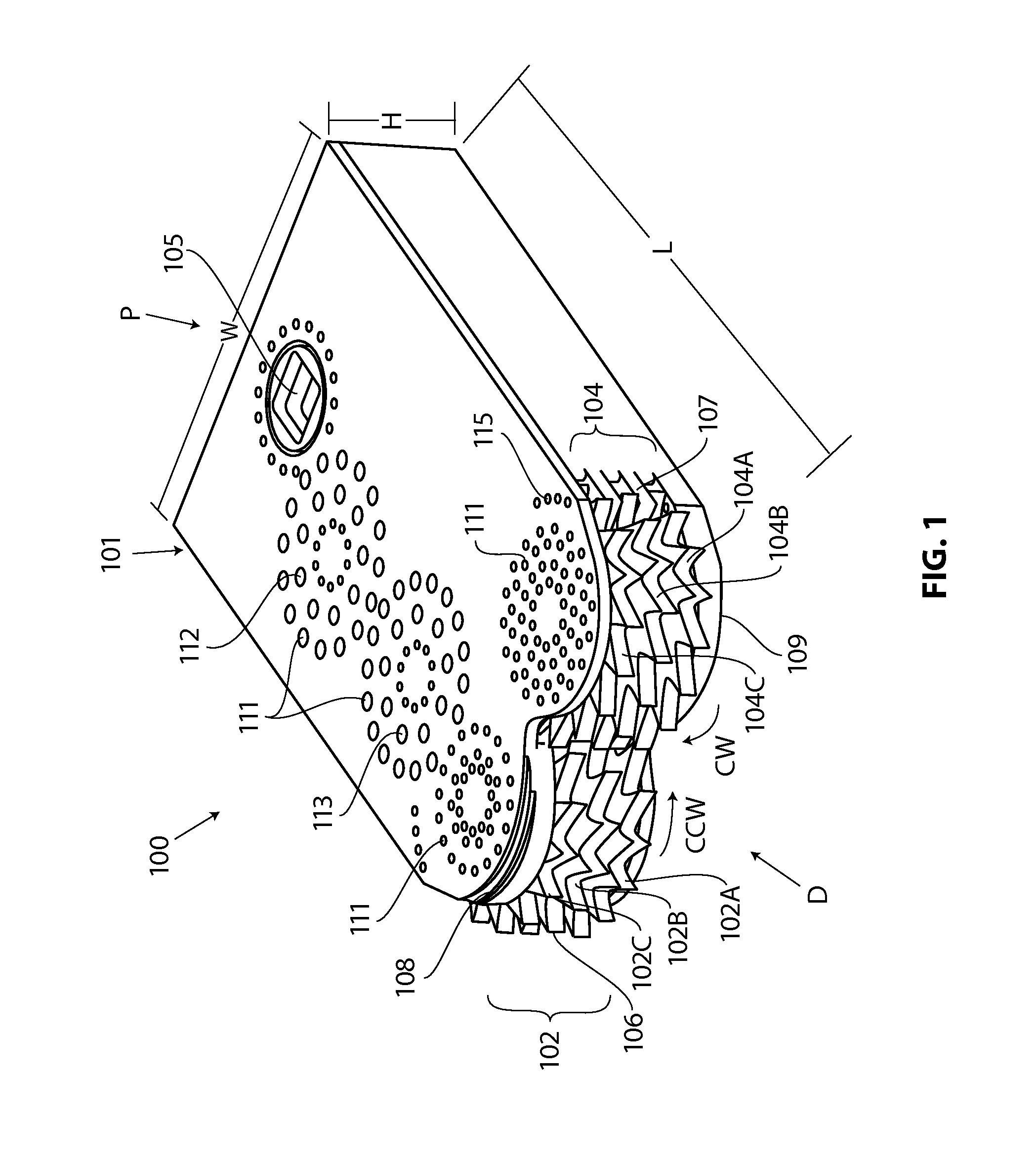 MEMS debrider drive train