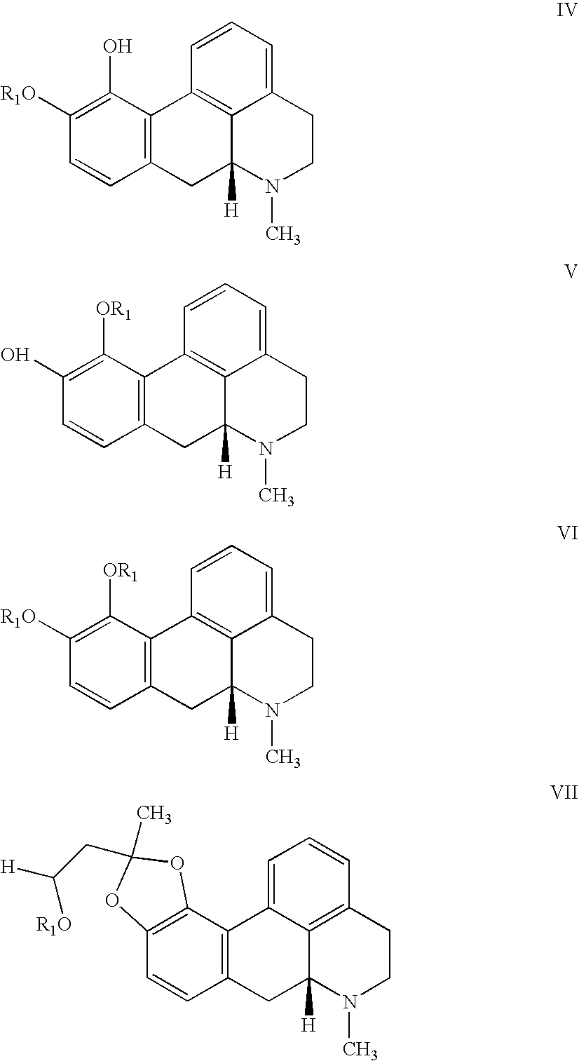 Glycoside and orthoester glycoside derivatives of apomorphine, analogs, and uses thereof