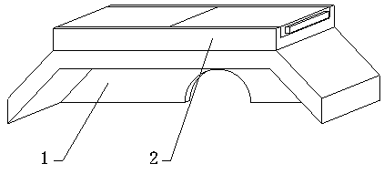 Article carrying plate for tractor