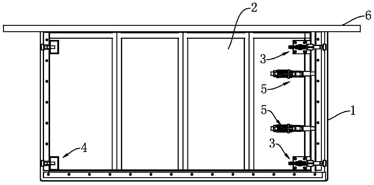 Precast forming mold for concrete wallboards