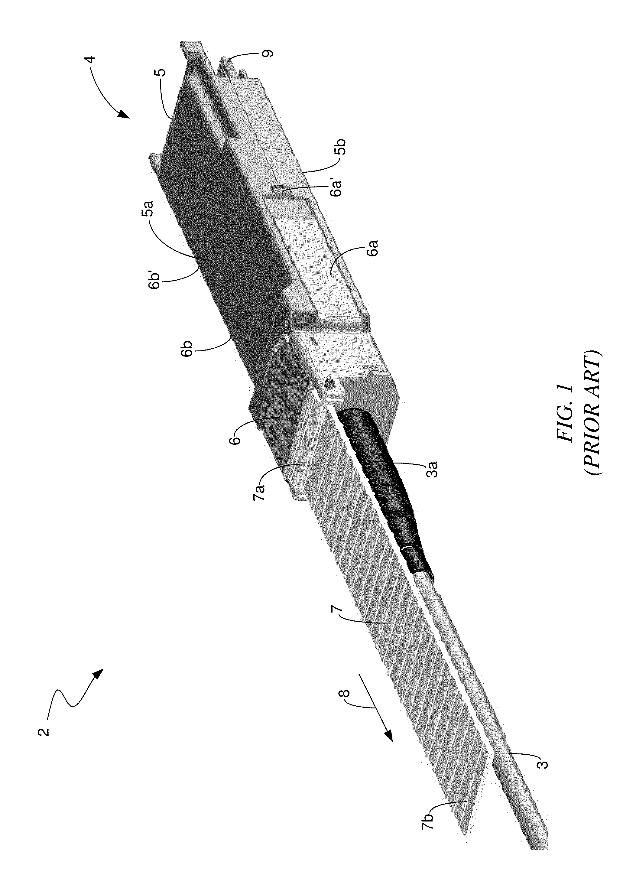 Active optical cable that is suited for consumer applications and a method