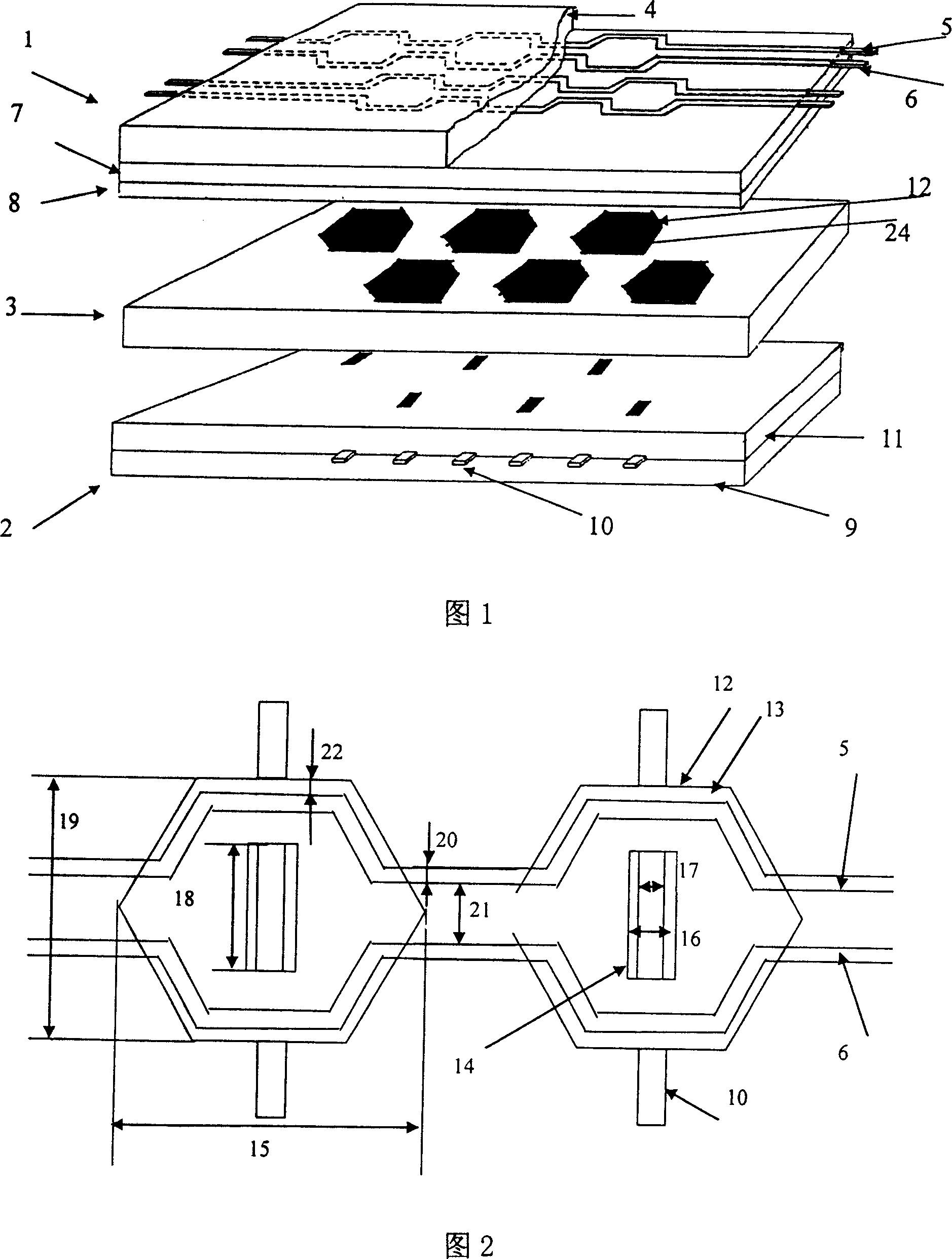 A surface discharge type aperture mask style plasma display plate with novel electrode structure
