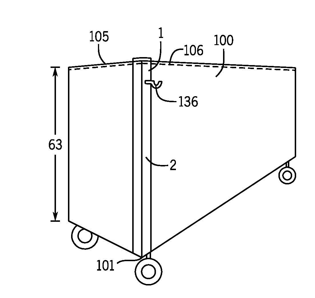 Removable corner guard for control tables or tool boxes